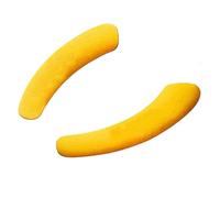 WEQYFDC Toilet Seat Cover Soft Closestool Paste Solid Color Sticky Pad Washable Bathroom Warmer Lid(Yellow)