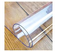 WEQYFDC Transparent Placemats Transparent Tablecloth Table Mat Protective Resistant Tablecloth(90cmx150cm)