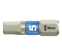 WER 3840/1 TS Torsion Stainless Insert Bit Hex 5.0 x 25mm