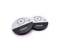 WER Doberman Security Slim Loud 100dB Alarm and Vibration Sensors-Modern & Ultra-Thin Design Compatible with Home, Office, Dorm Room or Even RVs (2-Pack)