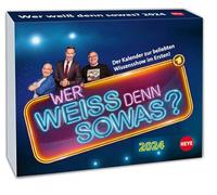 Wer weiß denn sowas? Tagesabreißkalender 2024