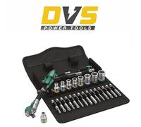 Wera 8100 Sa 6 Zyklop Speed Ratchet Metric Set 1/4in Drive