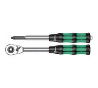 Wera 004095 1/2" Drive Zyklop Hybrid Ratchet & Extension Handle Set