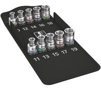 Wera 004203 8790 HMC HF1 1/2" Dr. Zyklop Socket Set With Holding Funtion 10-19mm