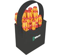 Wera 004310 Kraftform 2go 100 Insulated 1000V VDE Screwdriver Set In Quiver 11pc