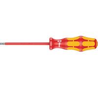 Wera 006116 Kraftform 160 VDE Insulated Screwdriver Slotted Tip 4mm /150mm