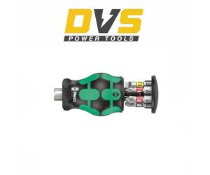 Wera 008874 6 Piece Kraftform Kompakt Stubby Magazine 2 Screwdriver Bit Set PH/P