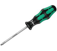 Wera Screwdriver 355PZ Kraftform Plus LaserTip - Pozidriv PZ2 x 100 mm