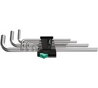 Wera 950L SM N 9 Piece Chrome Plated Hex Key Set