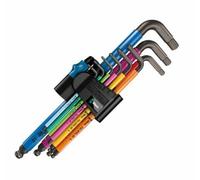 Wera 5022210001 950 SPKL/9 Hex-Plus Holding Function Metric L-Key 1.5-10mm Set of 9