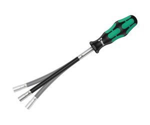 Wera 028148 Kraftform 391 Flexible Nut Spinner 6mm Flexi Hex Driver
