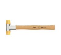 Wera 05000005001 1 x 250 mm "100" Soft-Faced Hammer with Cellidor Head Sections - Silver