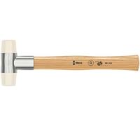 Wera 05000315001 3 x 280 mm "101" Soft-Faced Hammer with Nylon Head Sections - Silver