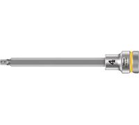 Wera 05003032001 8740 B HF Zyklop bit socket with holding function, 3/8" drive, 4 x 107 mm