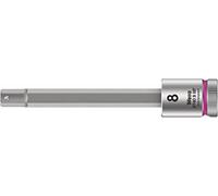 Wera 05003040001 8740 B HF Zyklop bit socket with holding function, 3/8" drive, 8 x 100 mm