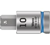 Wera 05003043001 8740 B HF Zyklop bit socket with holding function, 3/8" drive, 10 x 38.5 mm