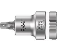 Wera 05003082001 8740 B HF Zyklop bit socket with holding function, 3/8" drive, 9/64" x 35 mm