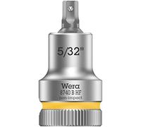 Wera 05003083001 8740 B HF Zyklop bit socket with holding function, 3/8" drive, 5/32" x 35 mm