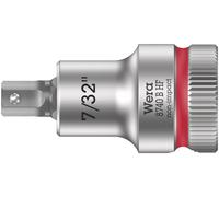 Wera 05003087001 8740 B HF Zyklop bit socket with holding function, 3/8" drive, 7/32" x 35 mm