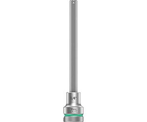 Wera 05003090001 8740 B Holding Function Zyklop In-Hex Bit-Socket, Turquoise, 3/8-Inch, 1/4-Inch x 107 mm