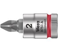 Wera 8751 A Zyklop 1/4" Drive Phillips Socket Bit