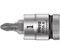 Wera 8755 A Zyklop 1/4" Drive Pozi Socket Bit