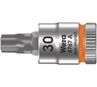 Wera 05003393001 8767 A TORX® Zyklop bit socket, 1/4" drive, TX 30 x 28 mm