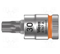 Torx socket Wera 8767 for Zyklop 1/4, diameter 30 mm, length 28 mm (sold individ