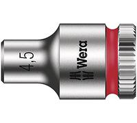 Wera 05003502001 HMA Zyklop Ratchet 1/4in Socket 4.5mm - Silver