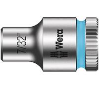Wera 8790 HMA Zyklop 1/4" Drive Hexagon Socket Imperial 1/4" 7/32"