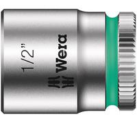 Wera 05003522001 1/2-Inch 8790 HMA Zyklop Socket with Hexagon Drive - Silver