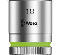 Wera 003563 Zyklop Socket 3/8in Drive 18mm