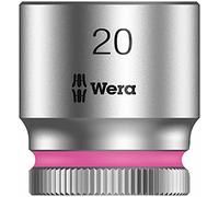 Wera 05003565001 20 mm 8790 HMB Zyklop Socket with Hexagon Drive - Silver
