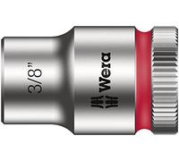 Wera 05003572001 3/8-Inch 8790 HMB Zyklop Socket with Hexagon Drive - Silver