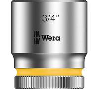 Wera 05003578001 3/4-Inch 8790 HMB Zyklop Socket with Hexagon Drive - Silver