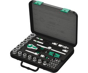 Wera 05003596001 8100 SB 4 Zyklop Speed Ratchet Set, 3/8" drive, imperial, 38 pieces