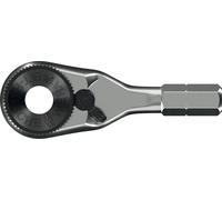 Wera 05003662001 8011 Zyklop Mini 4 Bit ratchet, 1/4", 1/4" x 50 mm
