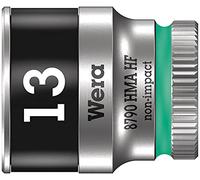 Wera 05003728001 8790 HMA HF Zyklop socket with 1/4" drive with holding function, 13 x 23 mm