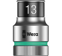 Wera 05003733001 8790 13 mm x 1/2-Inch Drive HMC HF Zyklop Hex Socket with Fastener Holding Function