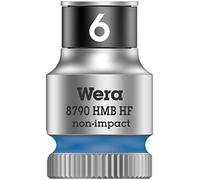 Wera 05003740001 8790 HMB HF Zyklop socket with 3/8" drive with holding function, 6 x 29 mm