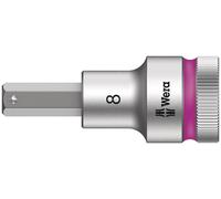 Wera 05003824001 8740 C HF Zyklop bit socket with 1/2" drive with holding function, 8 x 60 mm