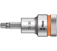Wera 05003833001 8767 TX30 x 60 mm 1/2-Inch Drive C HF Zyklop Torx Socket with Fastener Holding Function