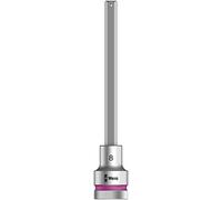 Wera 05003844001 8740 8 x 140 mm 1/2-Inch Drive SW C HF Zyklop in-Hex Socket with Hex-Plus High Torque Fastener Holding Function