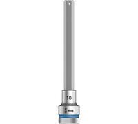 Wera 05003845001 8740 10 x 140 mm 1/2-Inch Drive SW C HF Zyklop in-Hex Socket with Hex-Plus High Torque Fastener Holding Function