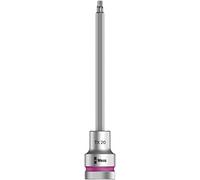 Wera 05003850001 8767 TX20 x 140 mm 1/2-Inch Drive C HF Zyklop Torx Socket with Fastener Holding Function
