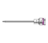 Wera 05003850001 8767 TX20 x 140 mm 1/2-Inch Drive C HF Zyklop Torx Socket with Fastener Holding Function