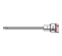 Wera 05003854001 8767 TX40 x 140 mm 1/2-Inch Drive C HF Zyklop Torx Socket with Fastener Holding Function