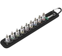 Wera 05003882001 Belt A 3 TORX® HF Zyklop bit socket set with holding function, 1/4" drive, 9 pieces