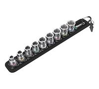 Wera 05003970001 Belt B 1 Zyklop In-Hex Holding Function Bit-Socket set, Black, 3/8-Inch