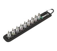 Wera 05003980001 Unloaded Zyklop 3/8" Socket Rail Belt 8 Socket Lo...